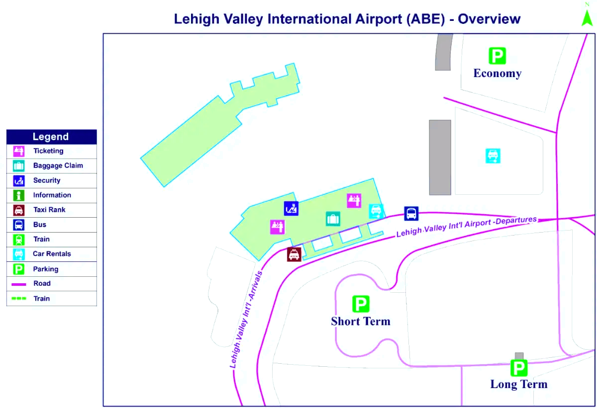 Lehigh Valleyn kansainvälinen lentokenttä