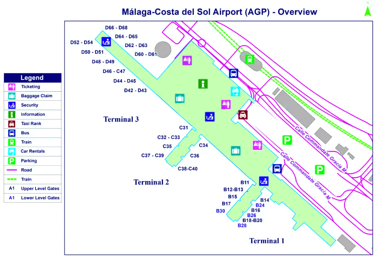 Málaga-Costa del Sol -lentokenttä