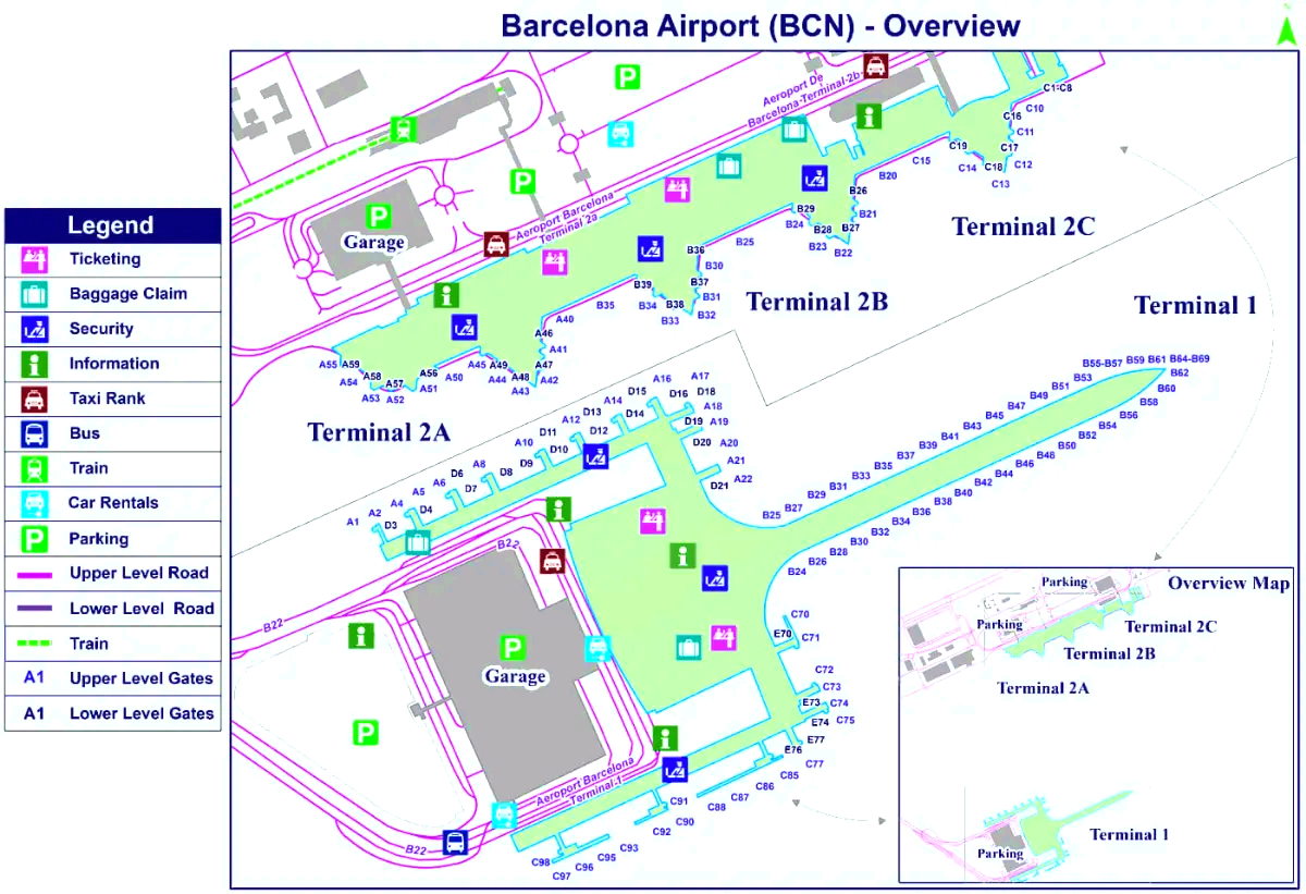 Barcelonan lentoasema