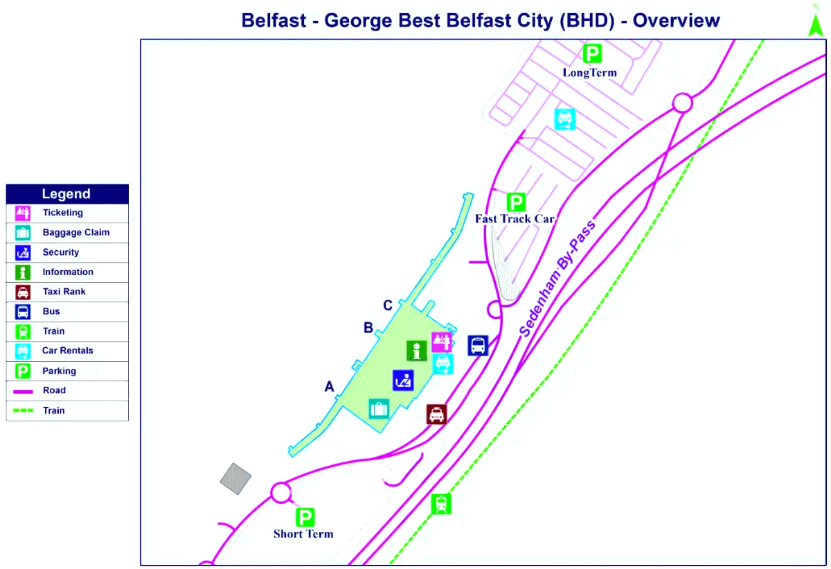 George Best Belfast Cityn lentokenttä