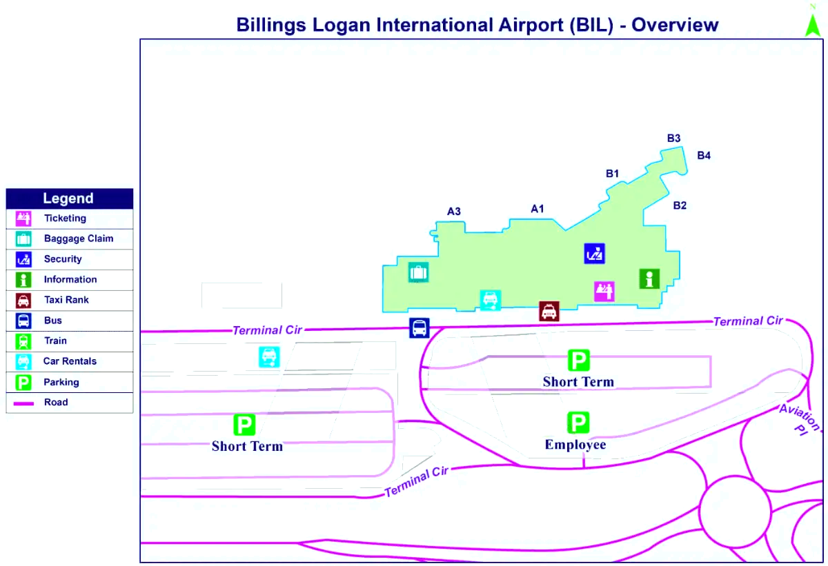 Billings Loganin kansainvälinen lentokenttä