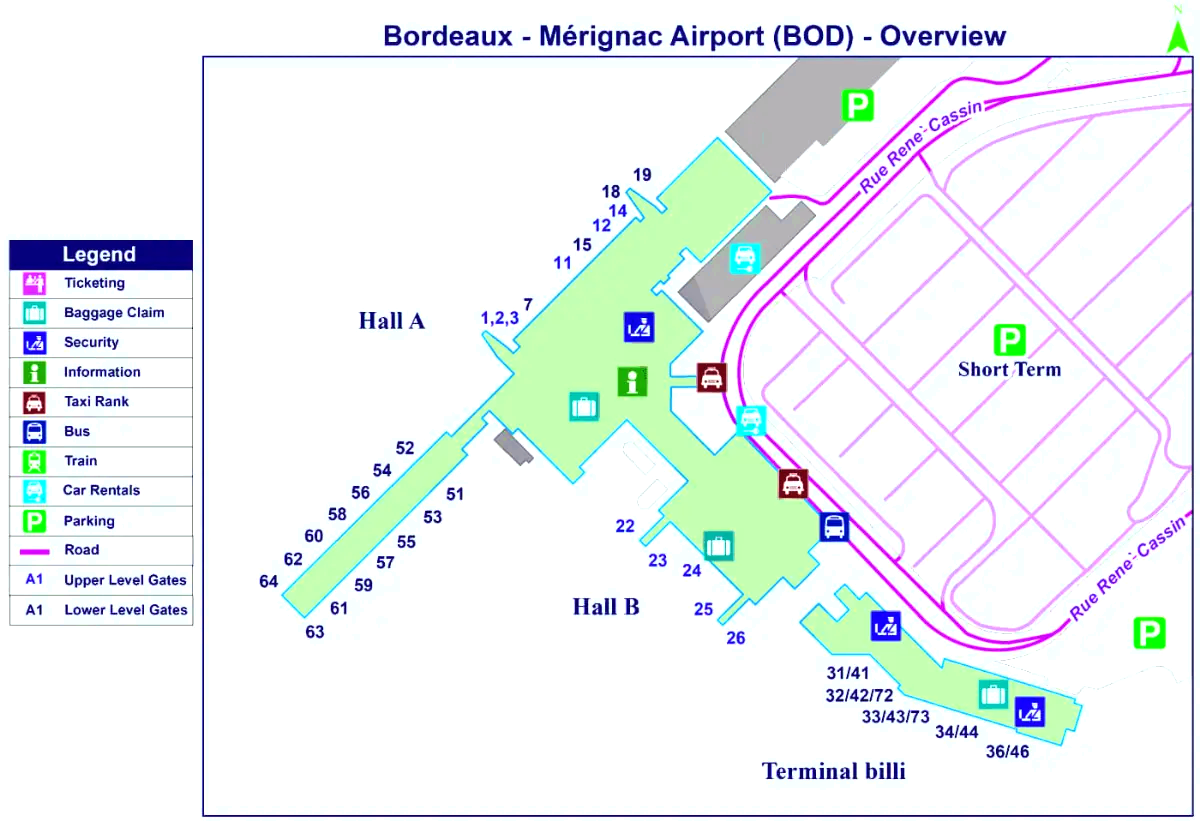 Bordeaux-Mérignacin lentoasema