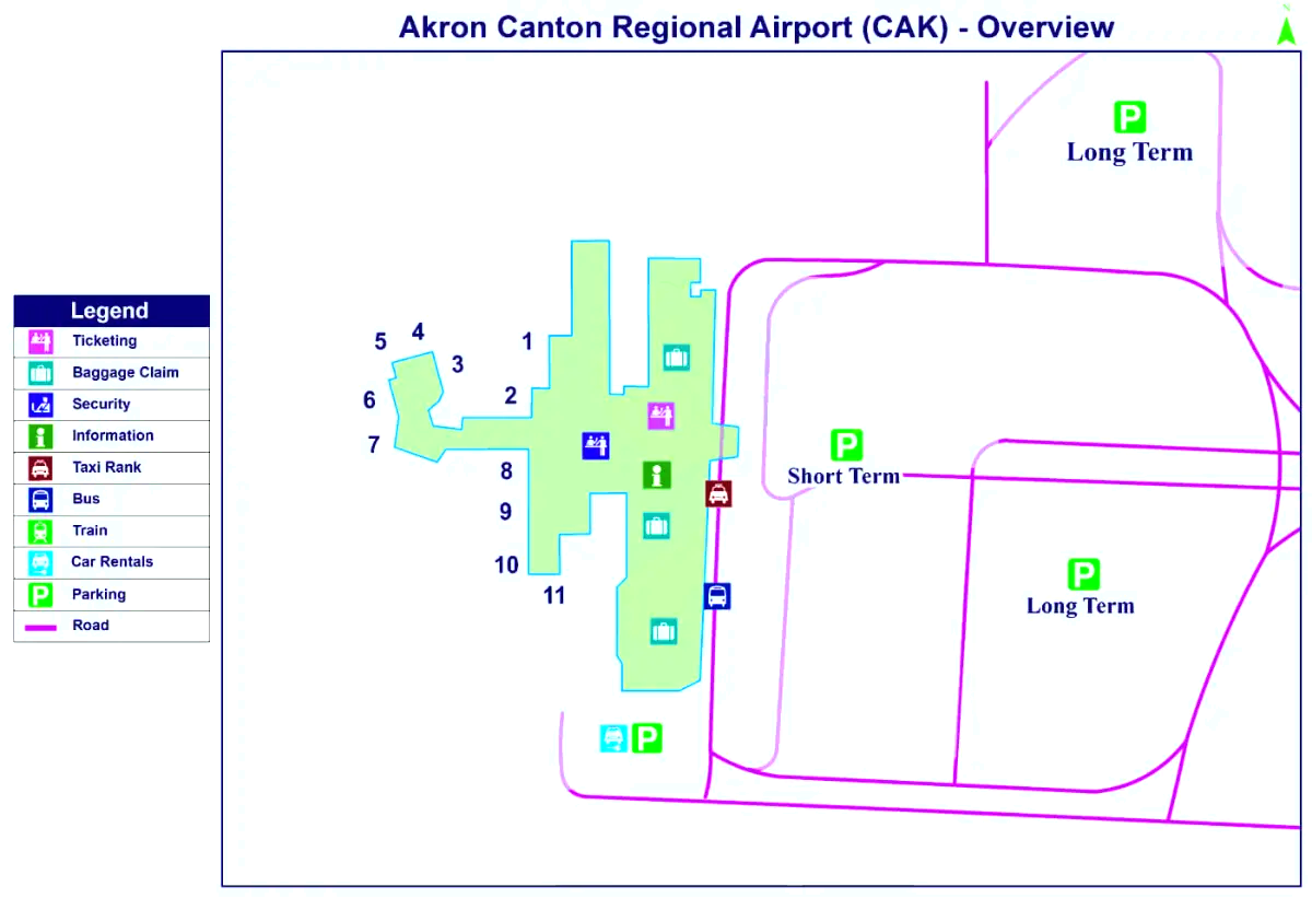 Akron-Cantonin lentoasema