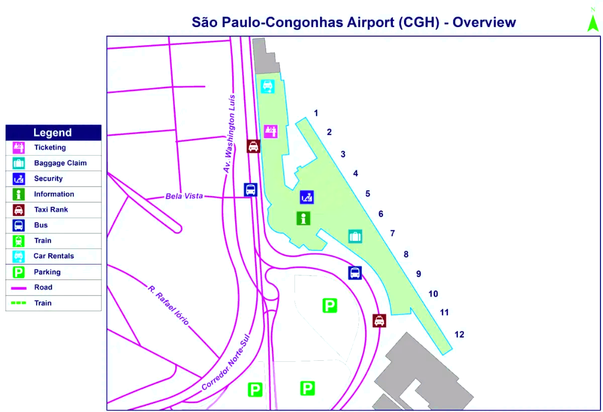 São Paulo-Congonhasin lentoasema