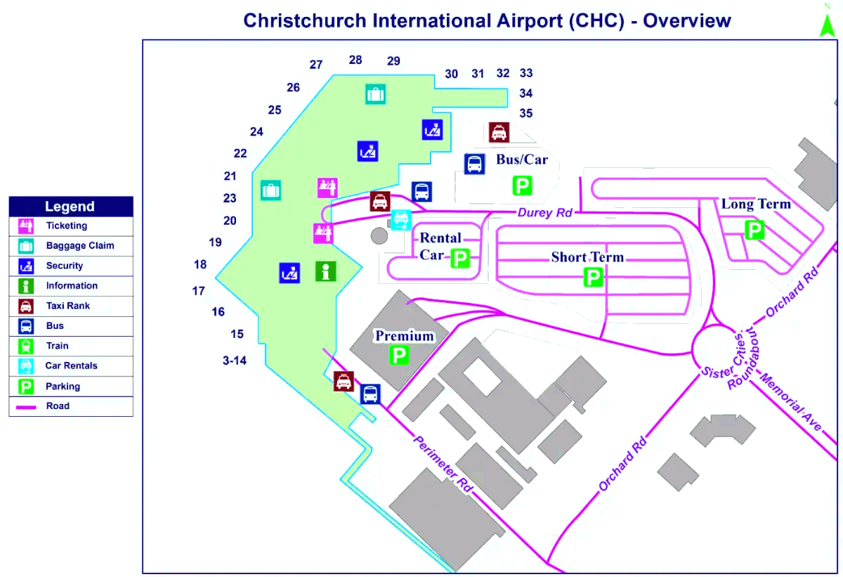 Christchurchin kansainvälinen lentokenttä