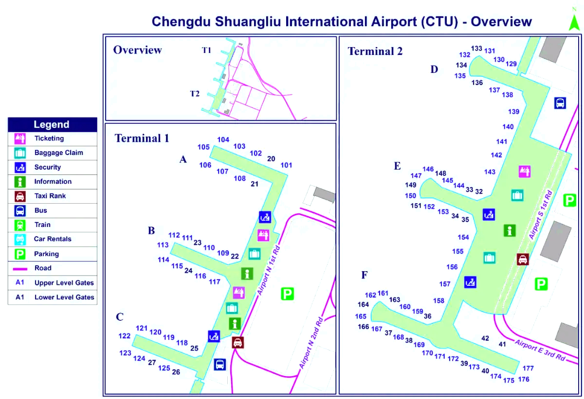 Chengdu Shuangliun kansainvälinen lentokenttä