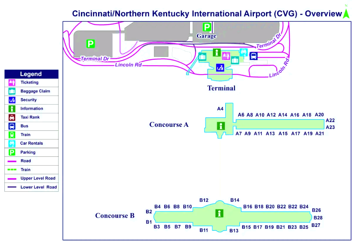 Cincinnati/Northern Kentuckyn kansainvälinen lentokenttä