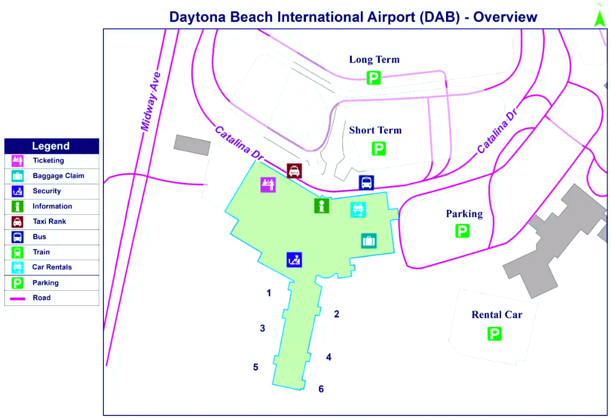 Daytona Beachin kansainvälinen lentokenttä