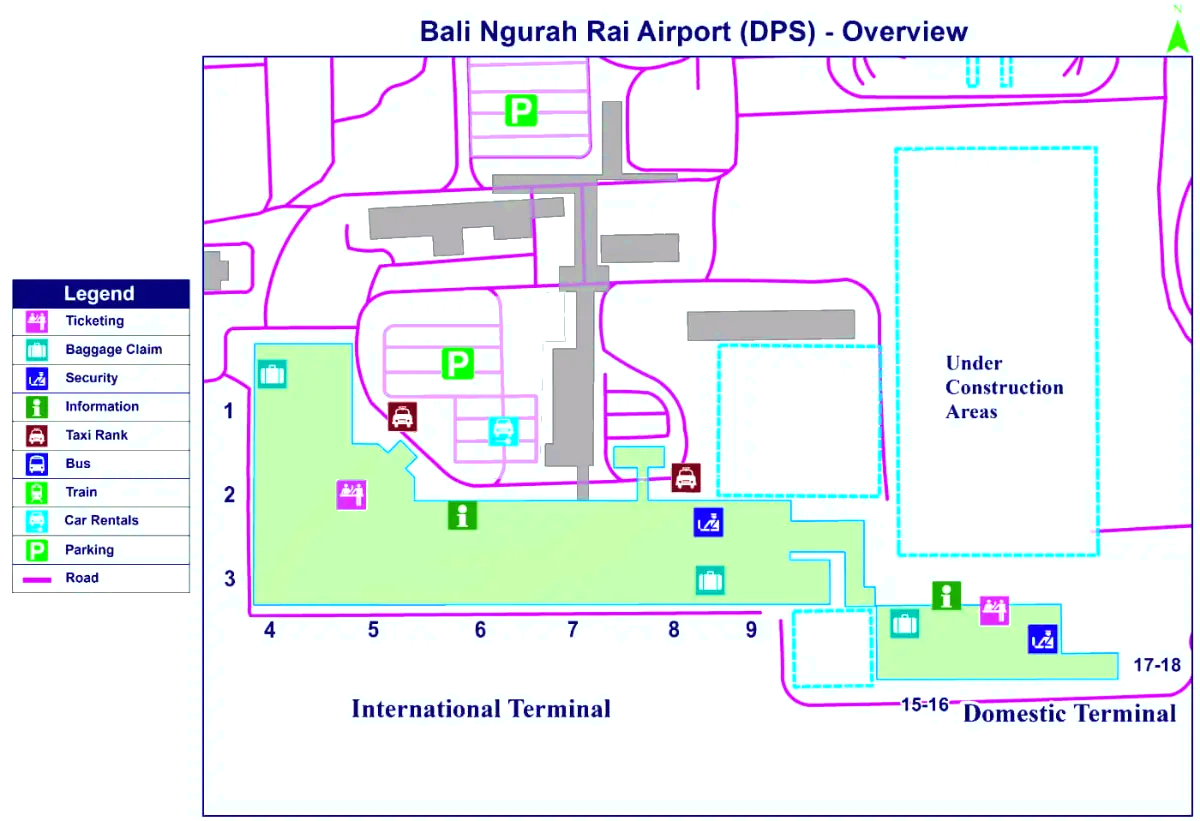 Ngurah Rain kansainvälinen lentokenttä