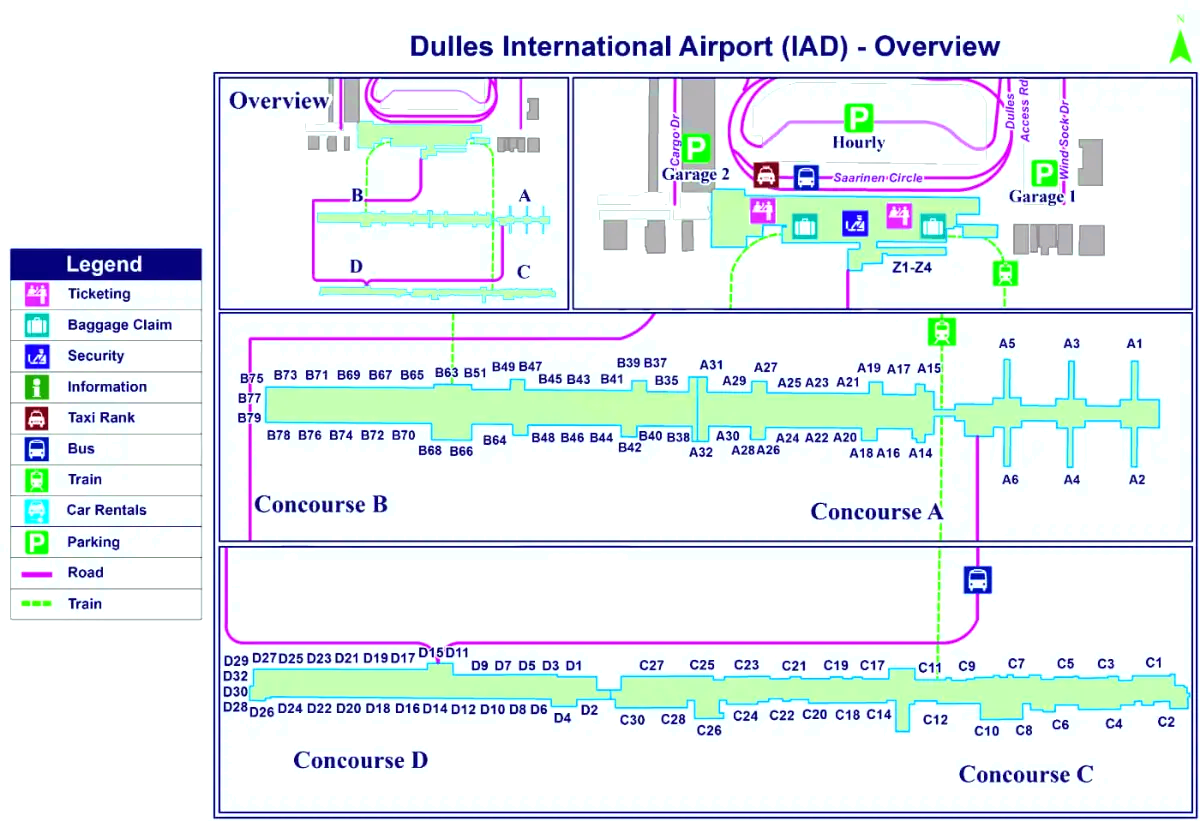 Washington Dullesin kansainvälinen lentokenttä