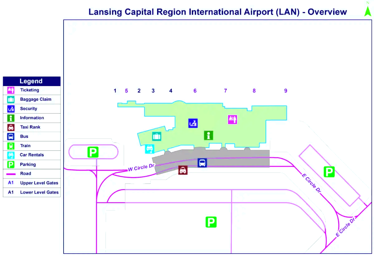 Capital Regionin kansainvälinen lentokenttä