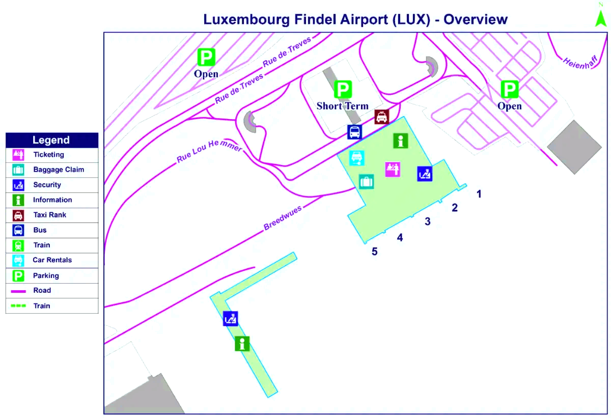 Luxemburg-Findelin kansainvälinen lentoasema