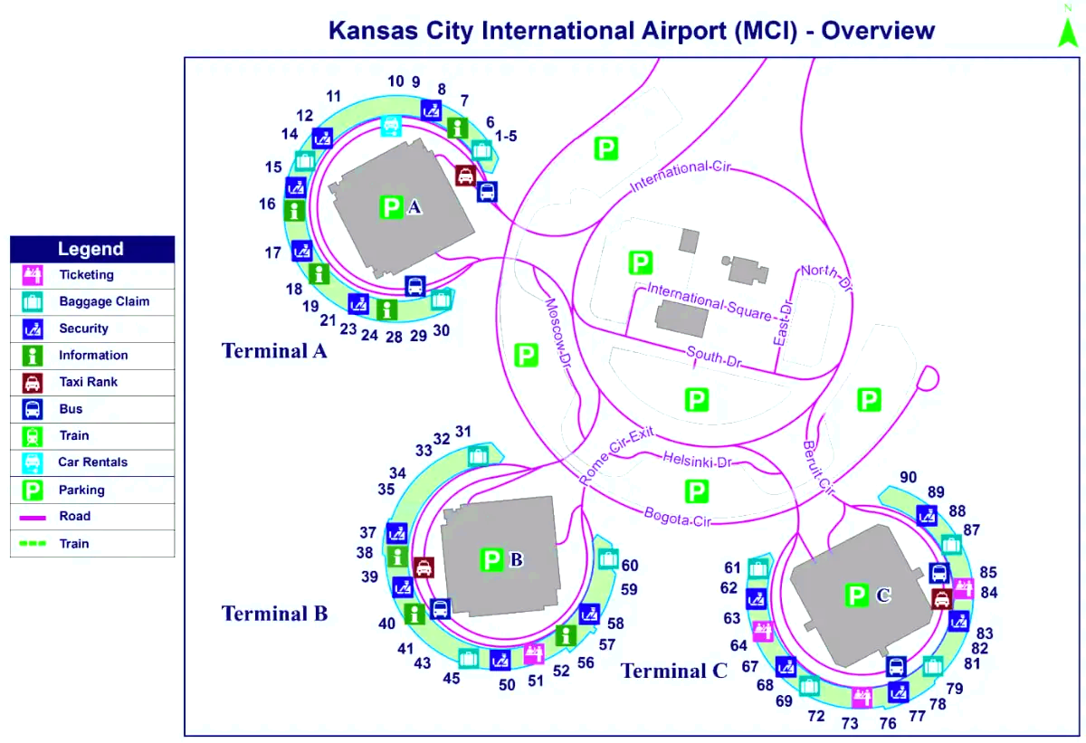 Kansas Cityn kansainvälinen lentokenttä