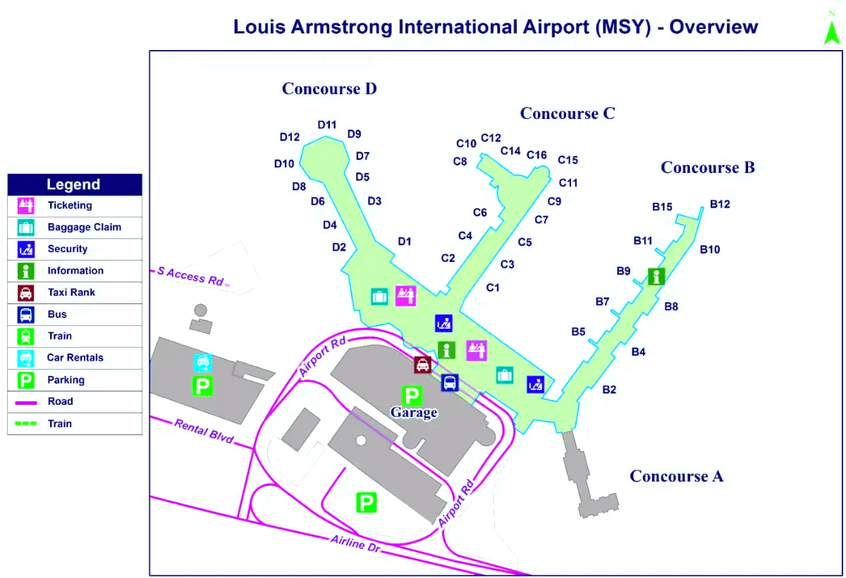 Louis Armstrong New Orleansin kansainvälinen lentoasema