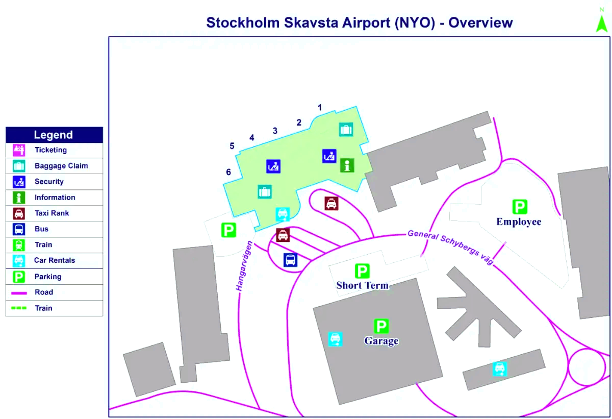 Tukholman Skavstan lentoasema