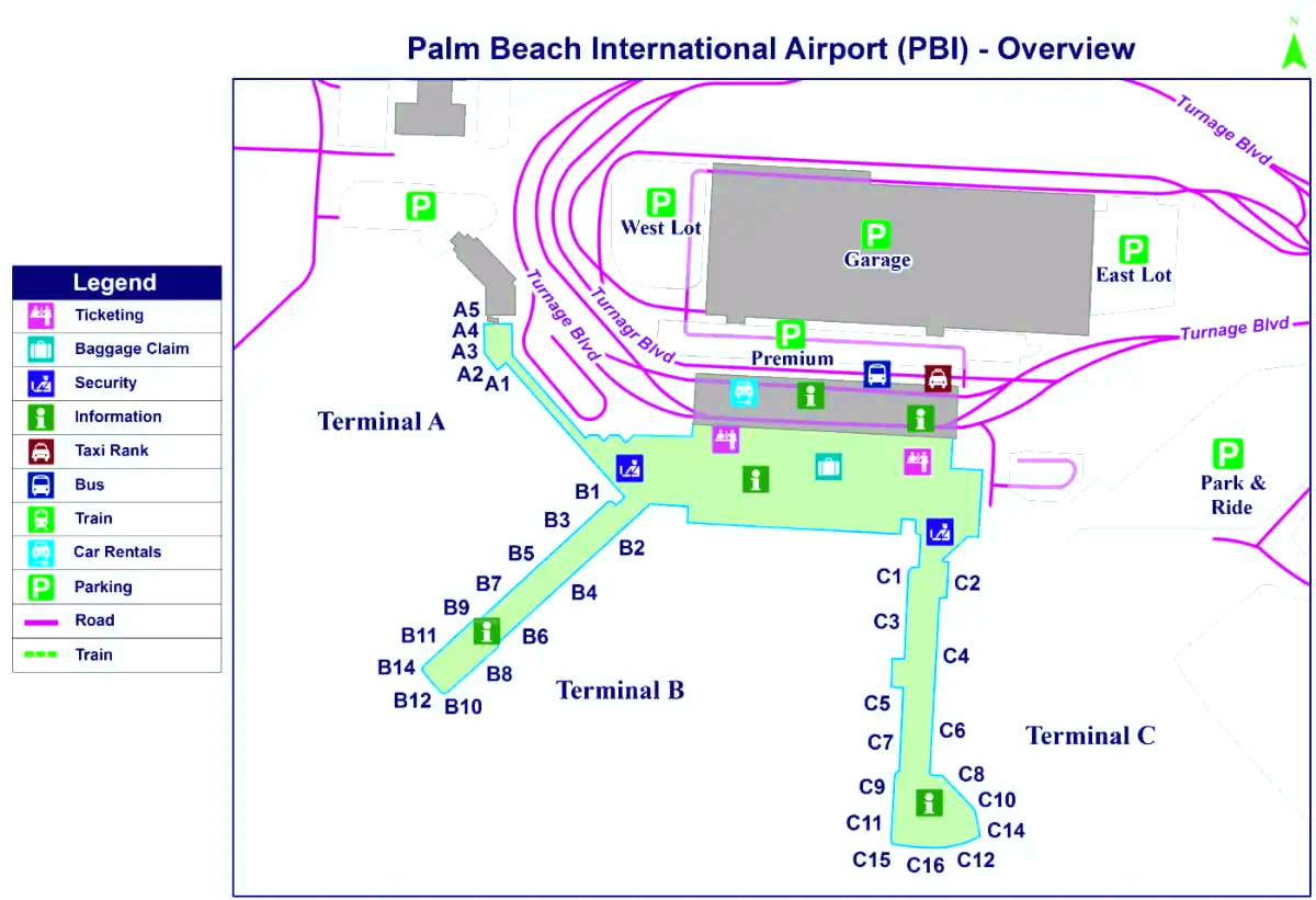 Palm Beachin kansainvälinen lentokenttä