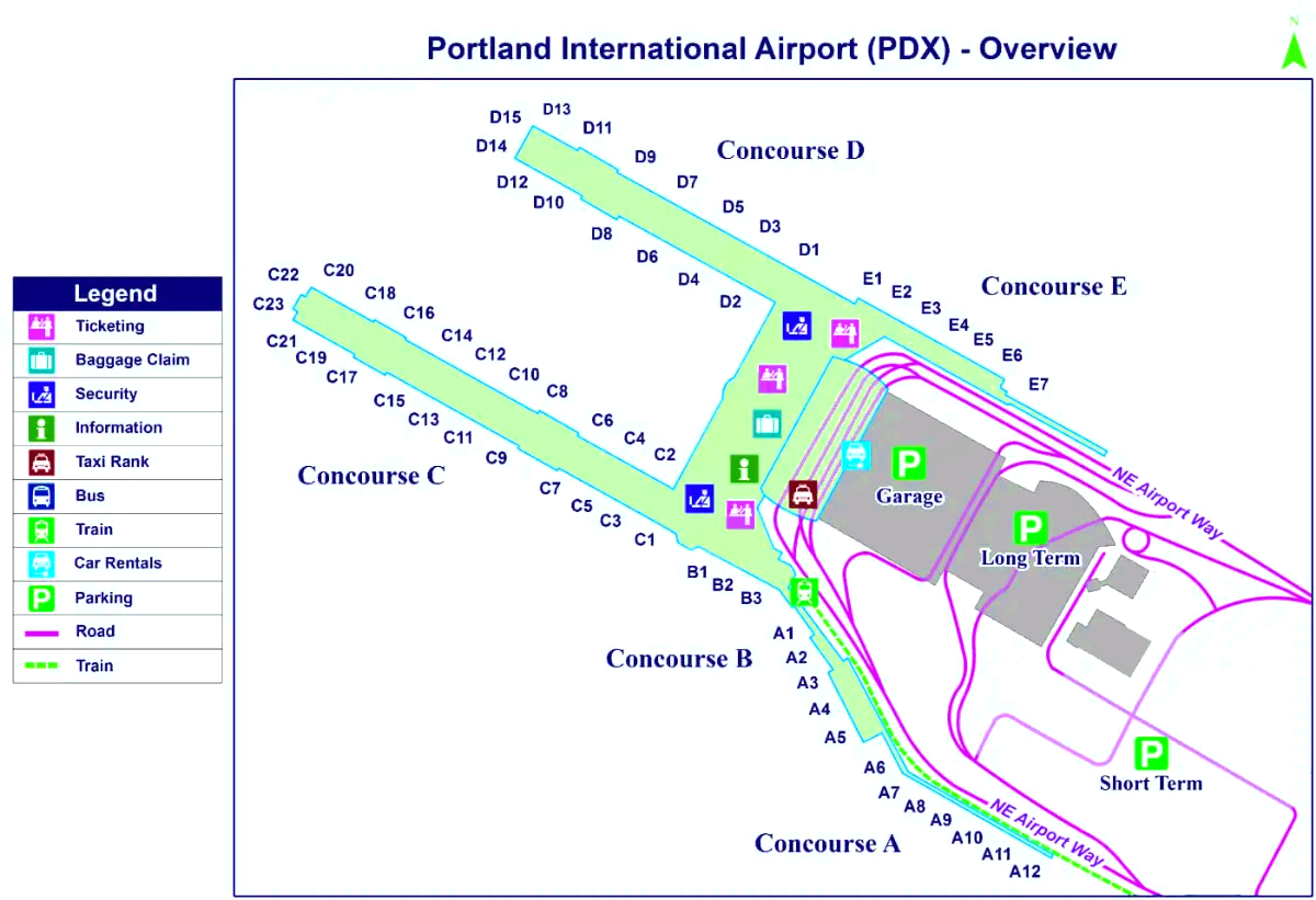 Portlandin kansainvälinen lentokenttä