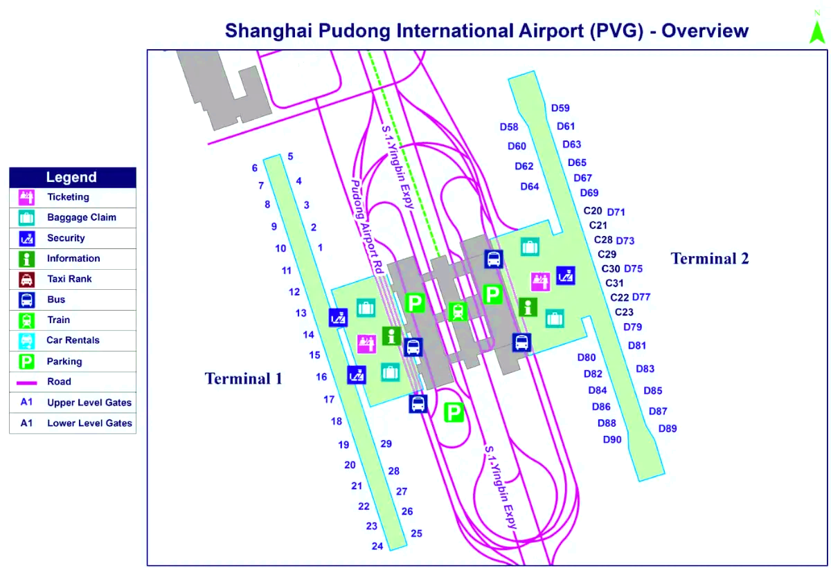 Shanghai Pudongin kansainvälinen lentokenttä