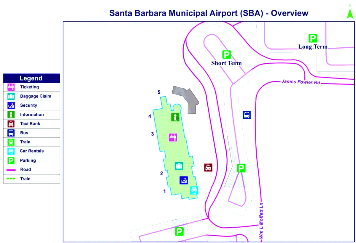 Santa Barbaran kunnallinen lentoasema