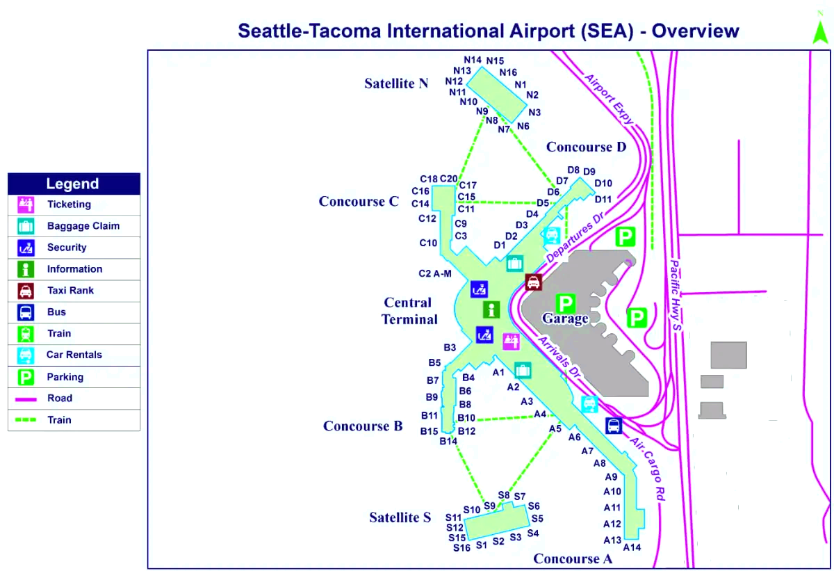 Seattle-Tacoman kansainvälinen lentokenttä