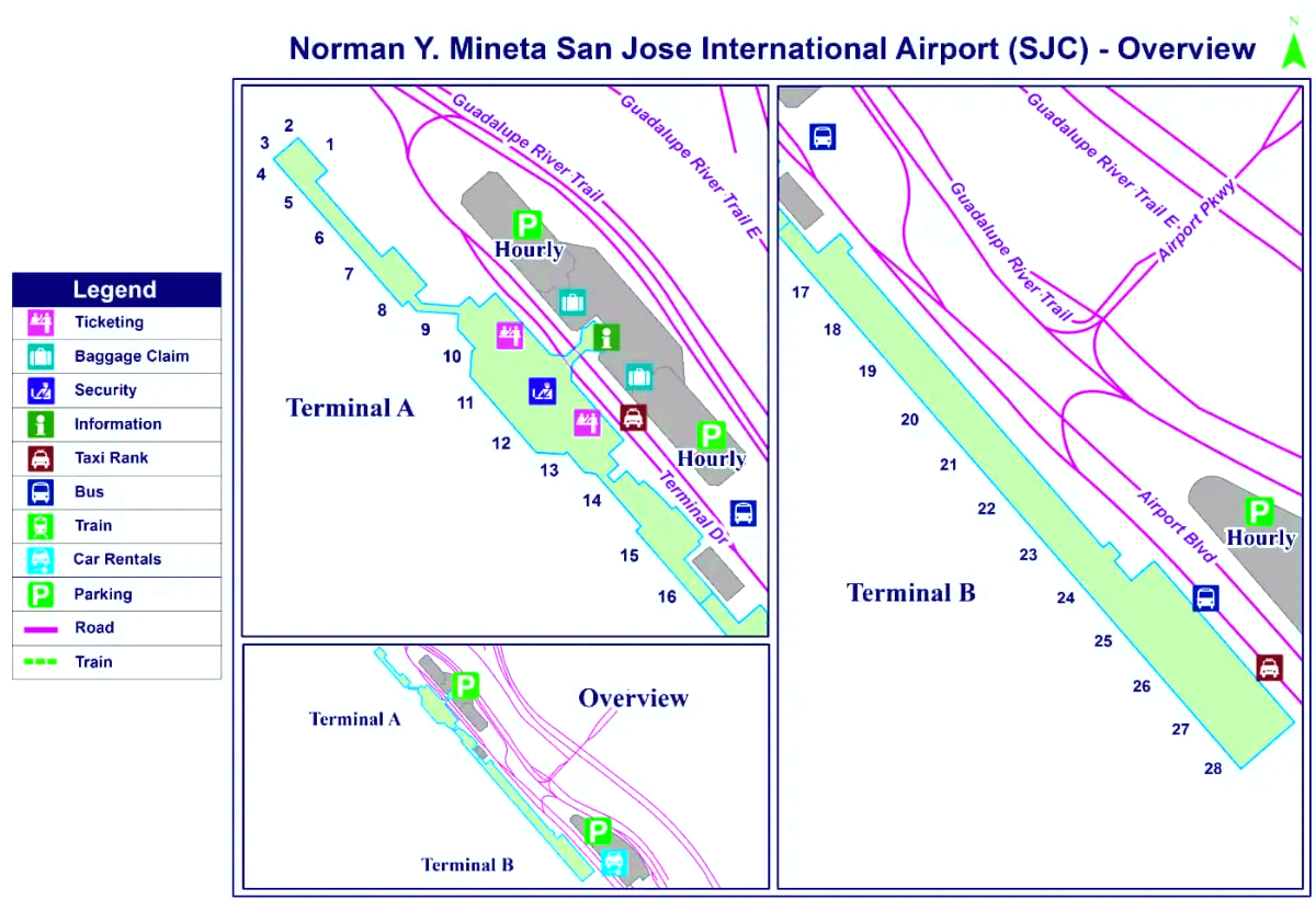 Norman Y. Mineta San Josén kansainvälinen lentoasema