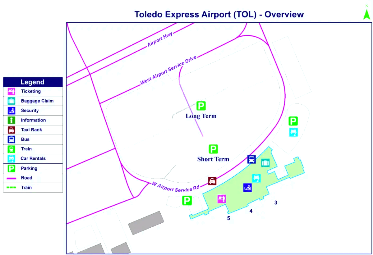 Toledo Express -lentokenttä