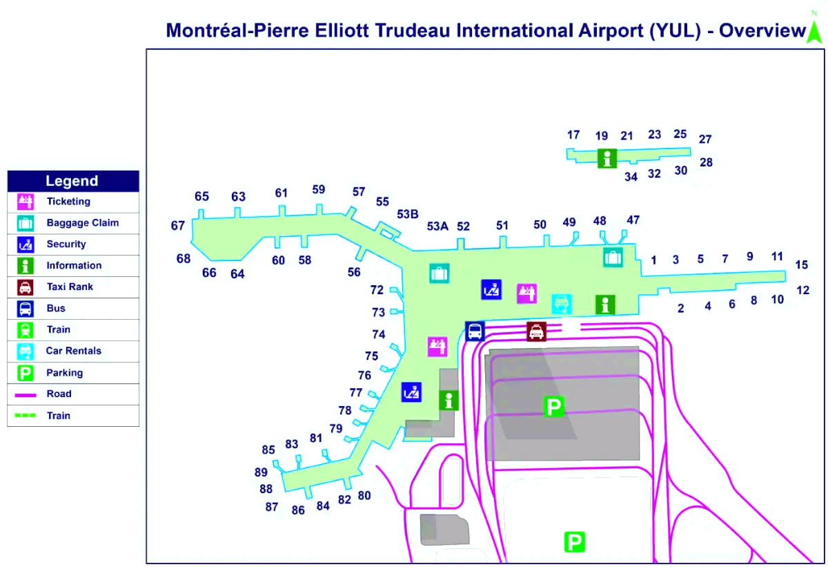 Montreal-Pierre Elliott Trudeaun kansainvälinen lentokenttä