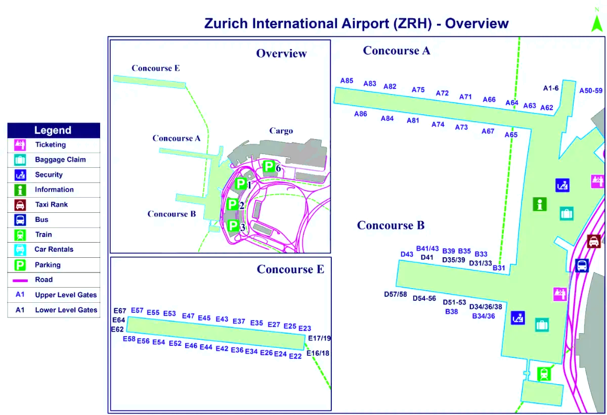 Zürichin lentokenttä